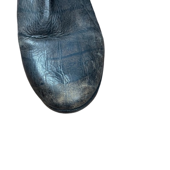 Ugg Esplande Croco java leather tall boots 8.5 - Picture 10 of 11